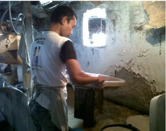 Gambar 2.8. Proses Pengamplasan 