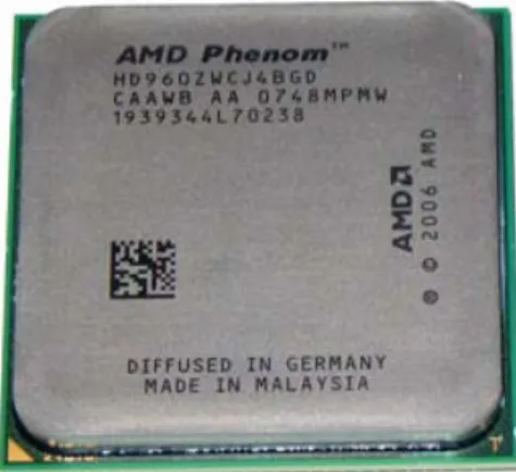 Tabel 2. Daftar prosesor Phenom X4 nama core Agena (B2 &amp; B3) 