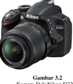 Gambar 3.2 Kamera Dslr Nikon D3200  