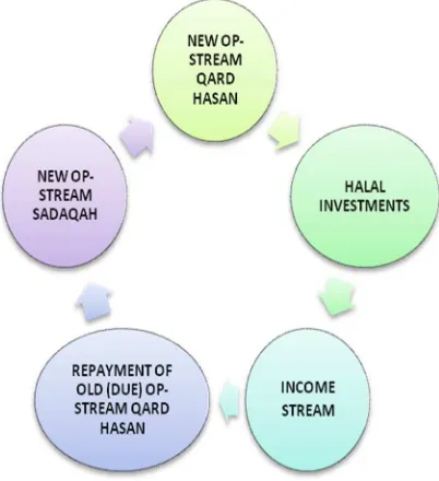 Figure 5: Sustainable Qard Hasan Repayment Strategy. 