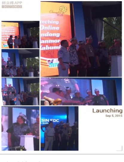 Gambar 8.  Launching Tameng Ranmor Jabar