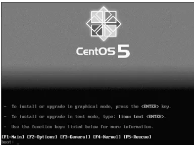 Figure 2-2. CentOS boot screen