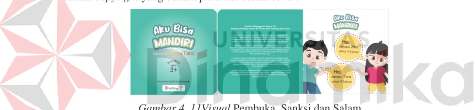 Gambar 4. 11Visual Pembuka, Sanksi dan Salam 