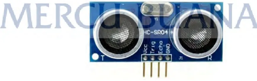 Gambar 2.7 Sensor Ultrasonik 