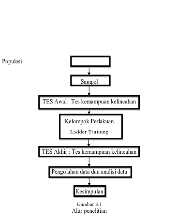 Gambar 3.1  Alur penelitian 