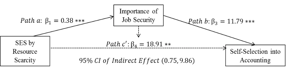 FIGURE 1 Indirect Effect Model 