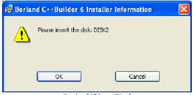 Gambar 3.15 Insert Disc 2 
