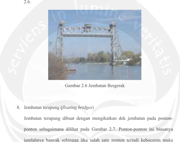 Gambar 2.6 Jembatan Bergerak 