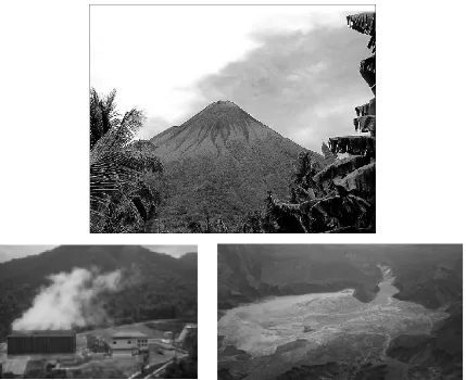 Gambar  : Pembangkit Listri Tenaga Uap (PLTU) dan Daya tarik wisata pegunungan