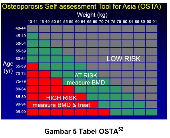 Gambar 5 Tabel OSTA52 