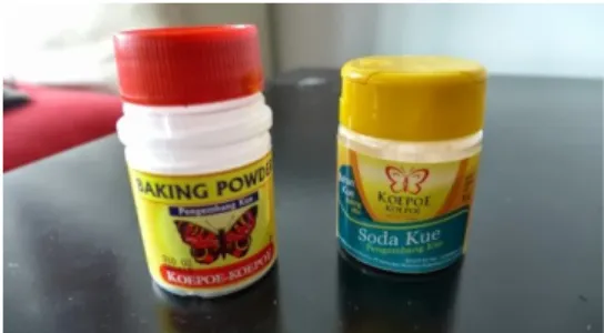 Gambar 3. Baking Powder dan Baking Soda 2.3 Ragi atau Khamir atau Yeast
