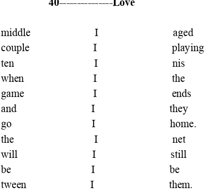 Table 1. Difference between classic and concrete poetry 