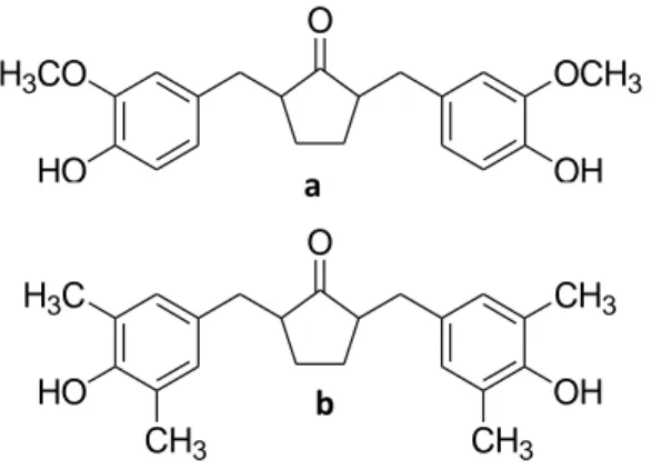 Gambar 7. Struktur THPGV-0 (a) dan THPGV-1 (b) 