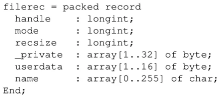 Table 8.6: Class memory layout (32-bit model)