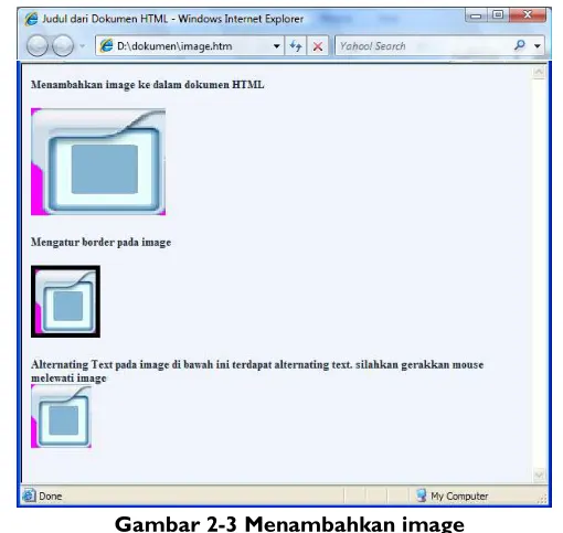 Gambar 2-3 Menambahkan image 