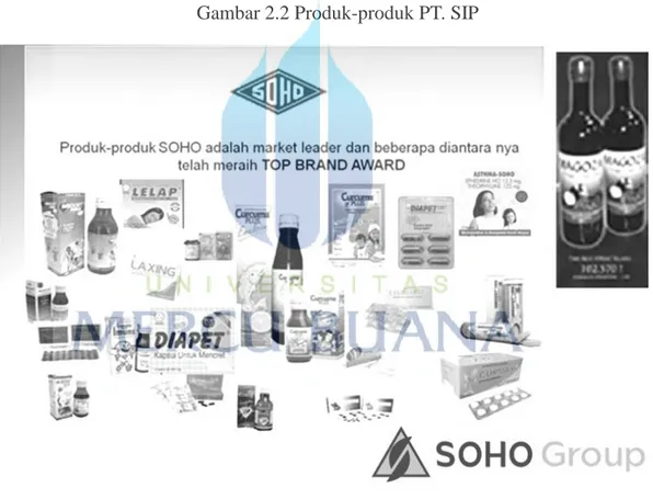 Gambar 2.2 Produk-produk PT. SIP 