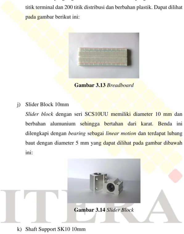 Gambar 3.13 Breadboard  