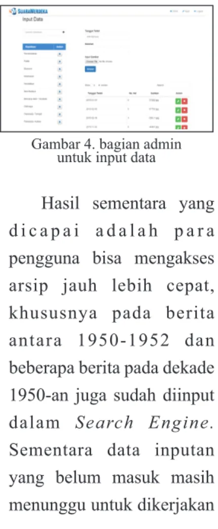Gambar 2. tampak depan  program Search Engine