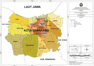 Gambar 3.2. Peta Tata Guna Lahan Semarang 