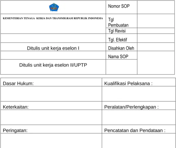 Gambar 7  Identitas SOP 