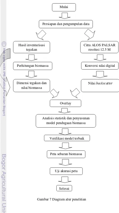 Gambar 7 Diagram alur penelitian 