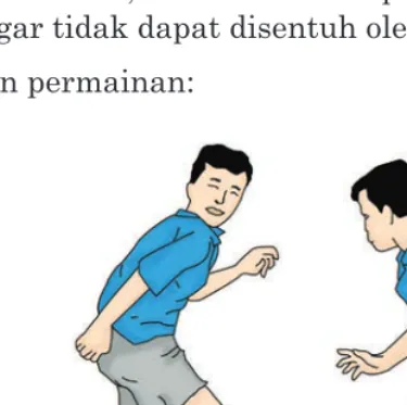 Gambar 4.2 Sentuh ekor