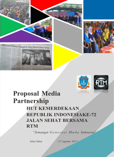 Proposal Media Partnership HUT KEMERDEKAAN REPUBLIK INDONESIAKE-72 ...