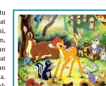 Gambar 1.1 Binatang di hutan