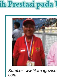 Gambar 2.11 Tineke Matulessy, atlet kebanggaan Indonesia