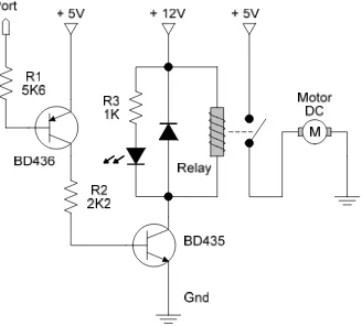 Gambar 2. Rangkaian transducer cahaya [1]  