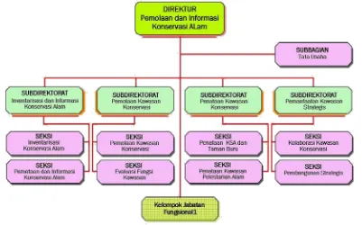 Gambar 1. Struktur Organisasi Direktorat PIKA 