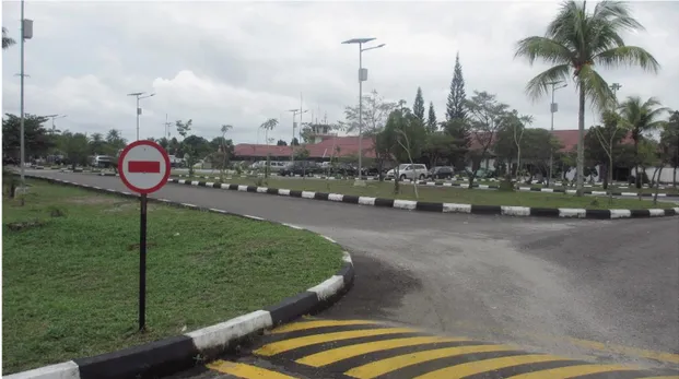 Gambar 7.  Terminal penumpang eksisting yang akan dijadikan apron  Potensi di Pulau Belitung 