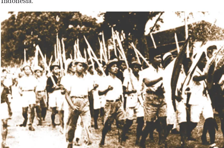 Gambar 6.2 Perjuangan Rakyat Surabaya Mempertahankan Kemerdekaan, 10 Nopember 1945