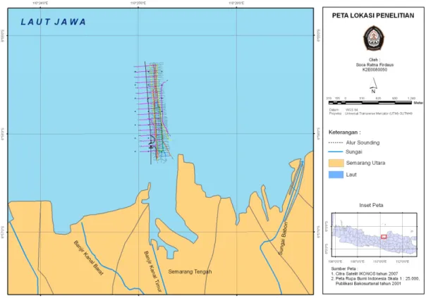 Gambar 1. Peta Lokasi Sampling 