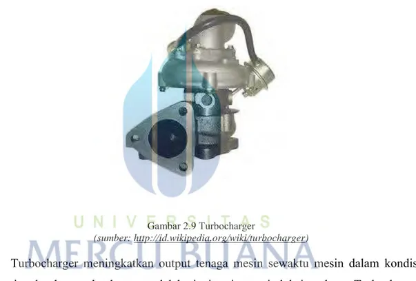 Gambar 2.9 Turbocharger 