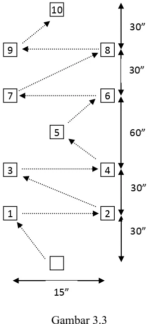 Gambar 3.3 Dynamic Test Of Positional Balance 