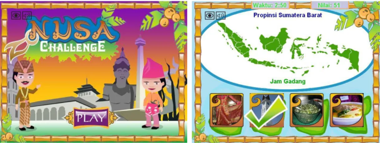Gambar 3.2 Game nusa challenge 