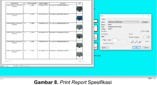 Gambar 9. Lokasi Ekspor Excel Report Inventaris 