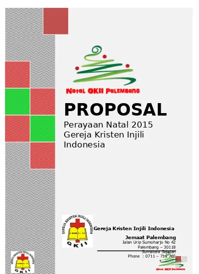 Contoh Proposal Natal