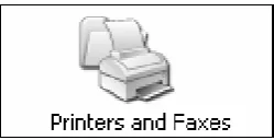 Gambar 3.11 Hasil shortcut Printer and Fax 