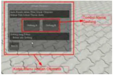 Gambar 7. Tampilan menu utama pada layar   
