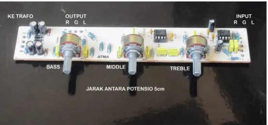 Gambar 2.5 Tone control treble 