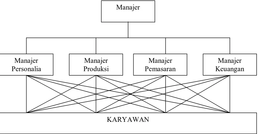 Gambar 3.3 Struktur Organisasi Fungsional  