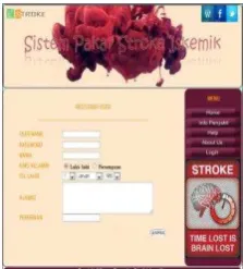 Gambar 5.3  Tampilan Login User  