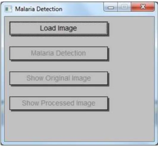 Gambar 4.1: Tampilan aplikasi sebelum image di-load 