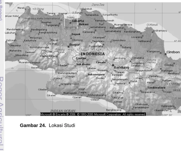 Gambar 24.  Lokasi Studi 