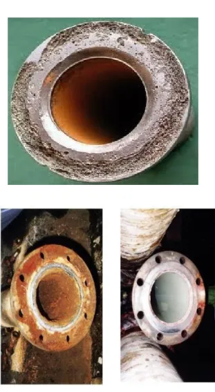 Gambar korosi celah pada sambungan pipa Sumber : Ismanto Alpha (2009)