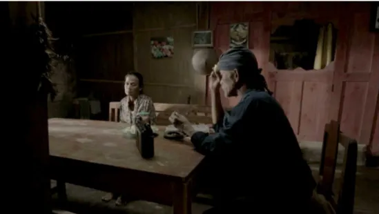 Gambar 1.5 Screen shoot adegan pada film “Seamalam Anak Kita Pulang”. 