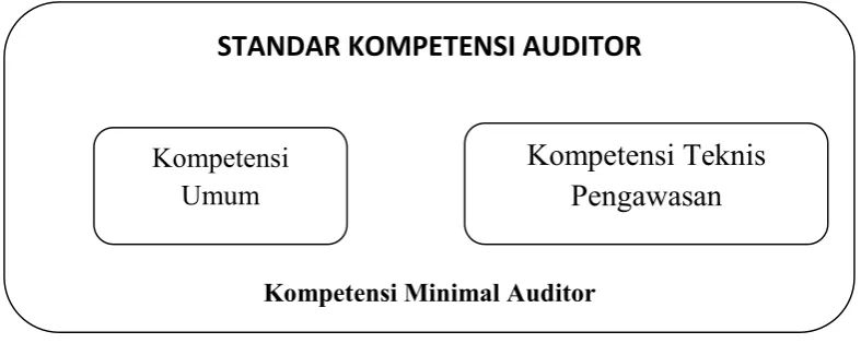 Gambar 2.1. Ruang Lingkup Standar Kompetensi Auditor 