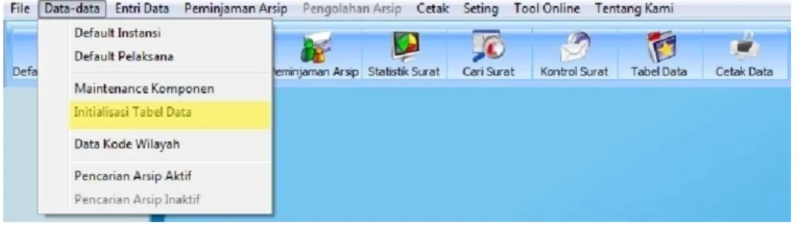 Gambar   Form Inisialisasi 